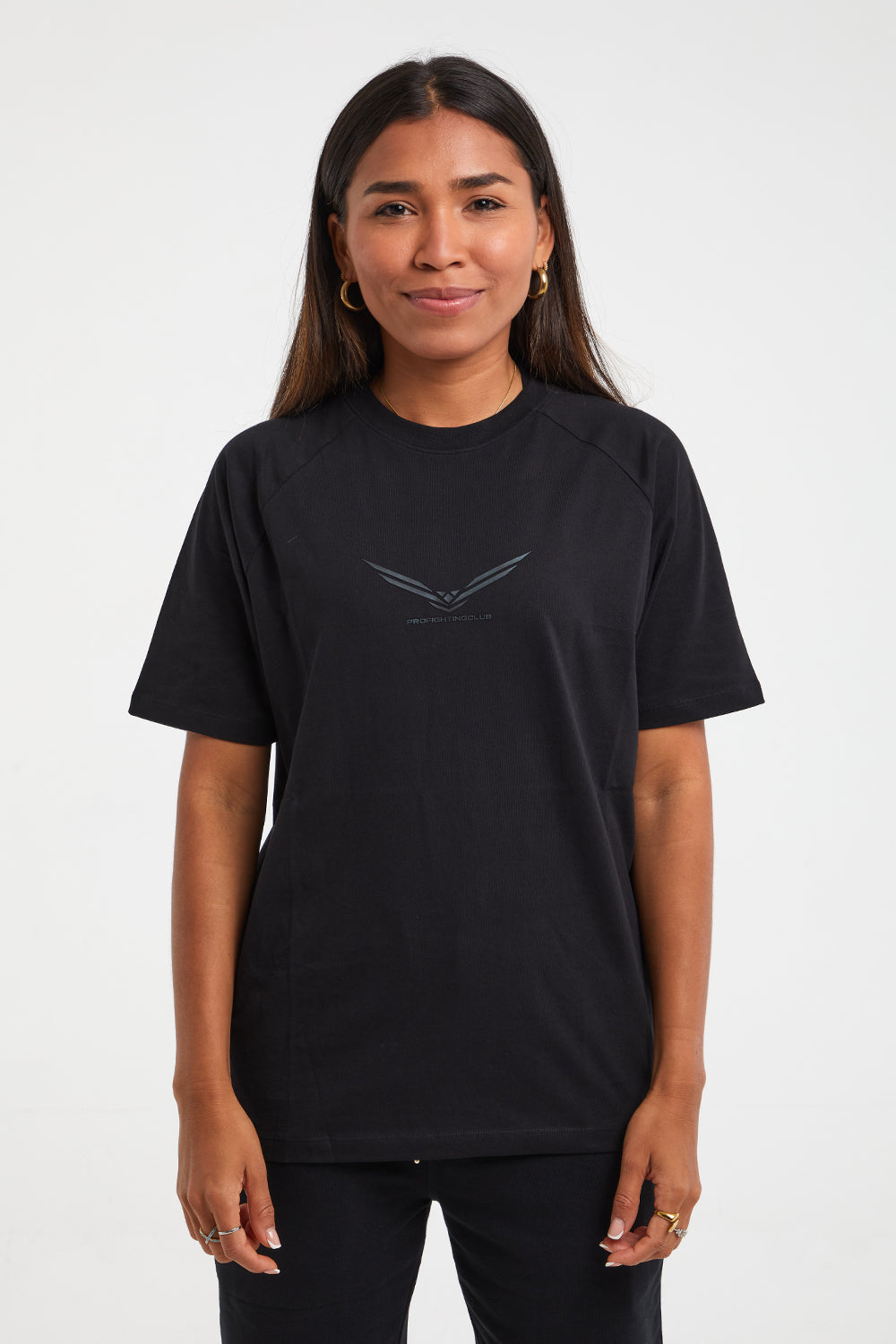 T-SHIRT DONNA PFNC - black