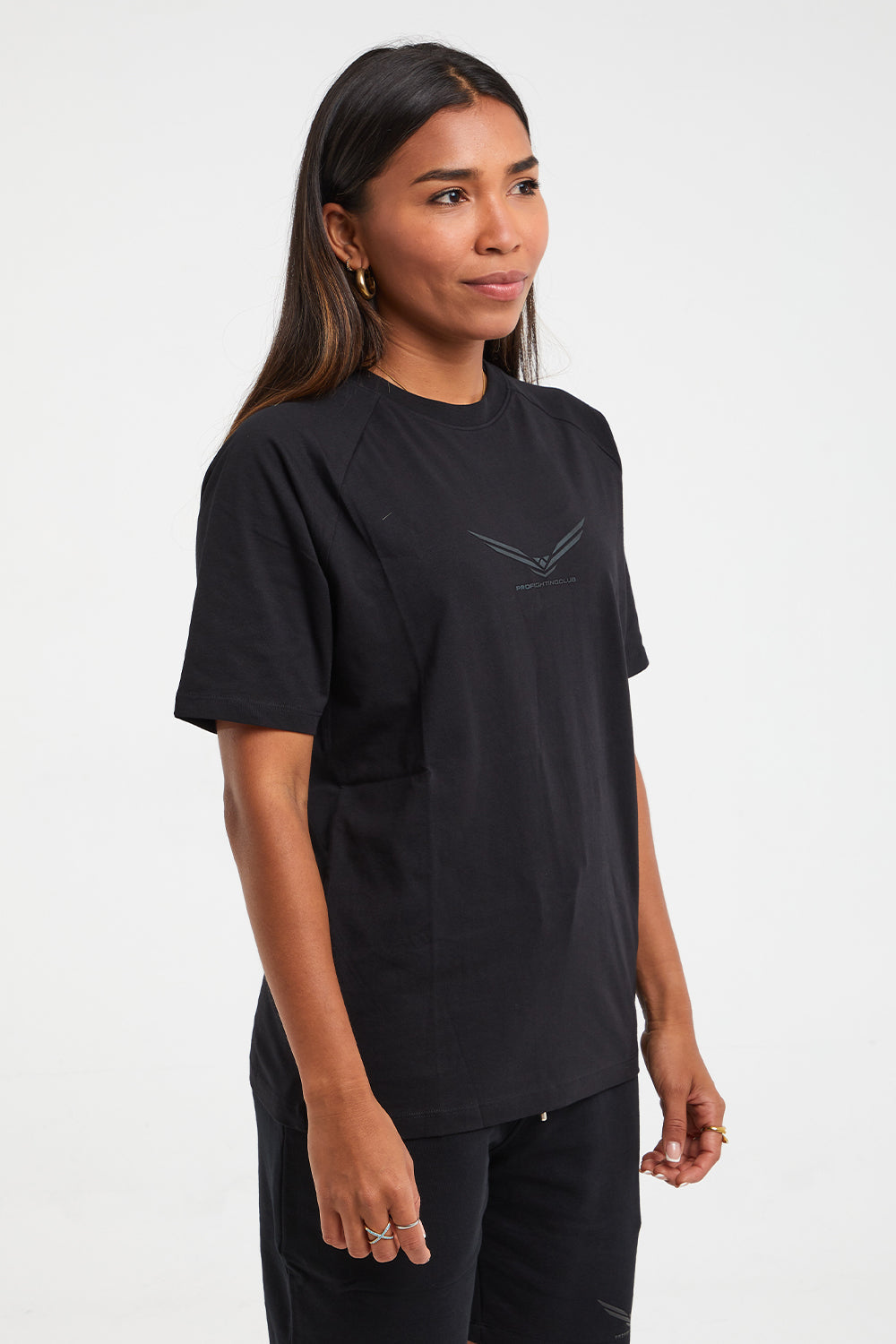 T-SHIRT DONNA PFNC - black