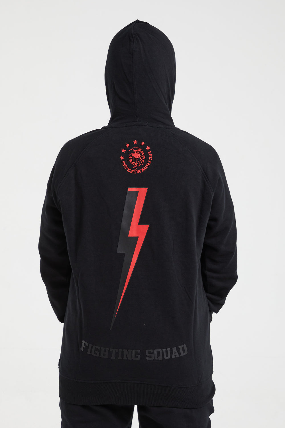 FELPA CON ZIP E CAPPUCCIO KIDS