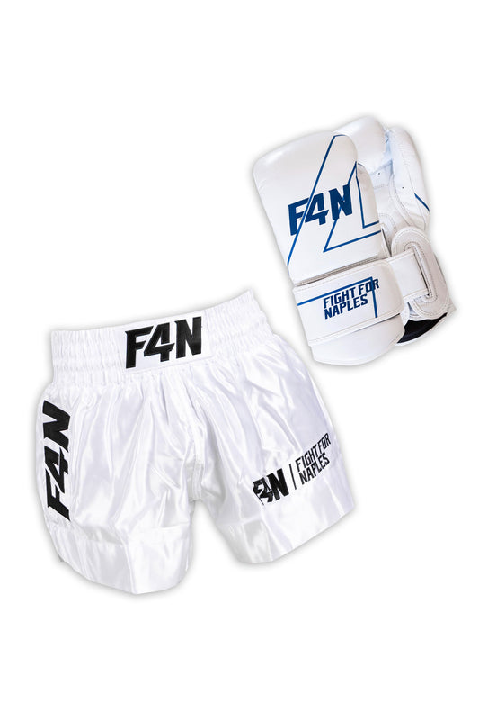 Kit Combat - Competition DOUBLE MIDDLE F4N - white