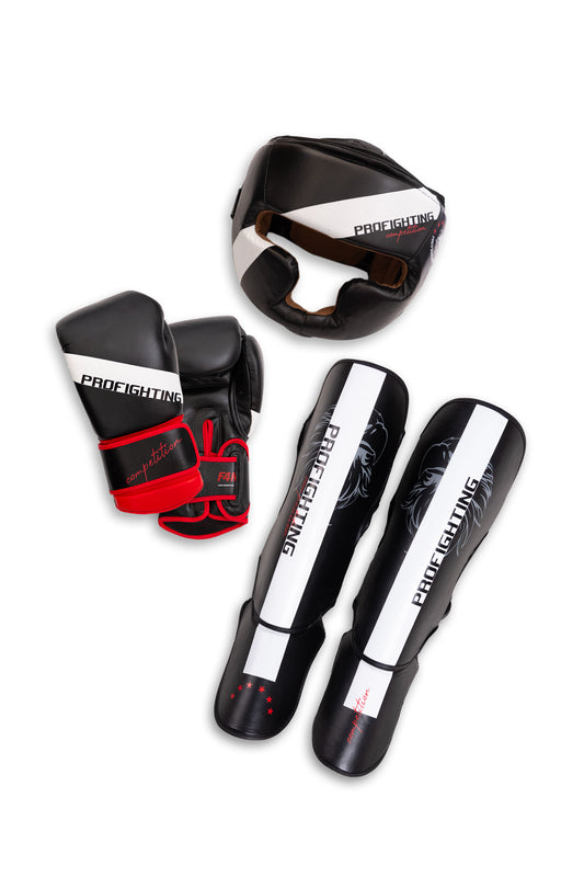 Kit Combat - Competition TRIPLE LOWER 10oz - black