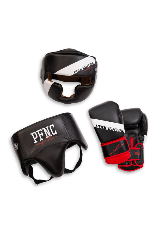 Kit Combat - Competition TRIPLE MIDDLE 10oz - black