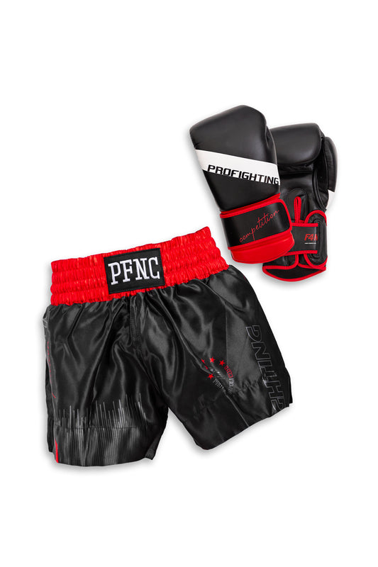 Kit Combat - Competition DOUBLE MIDDLE 10oz - black