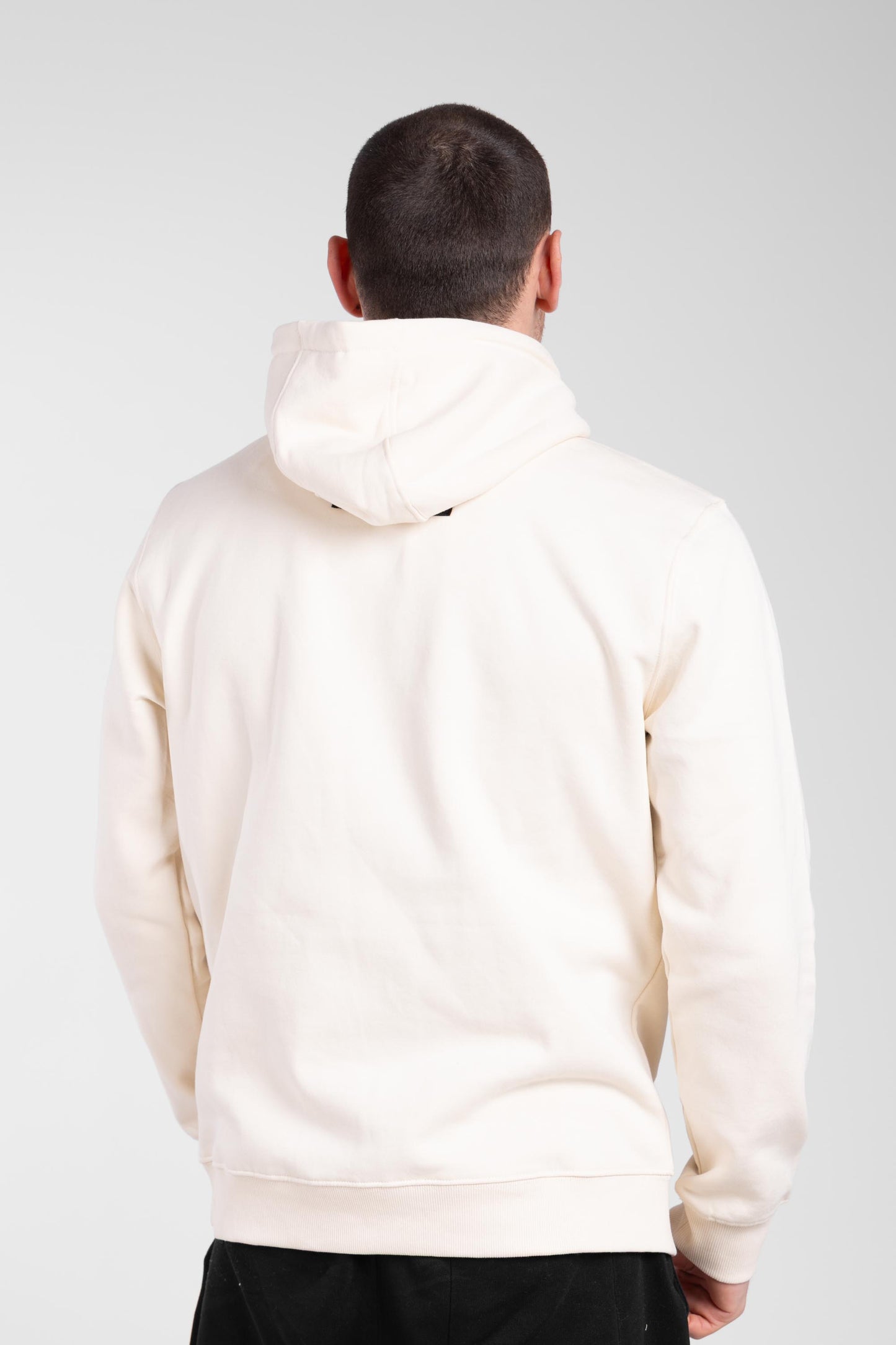 Felpa con cappuccio - bianco