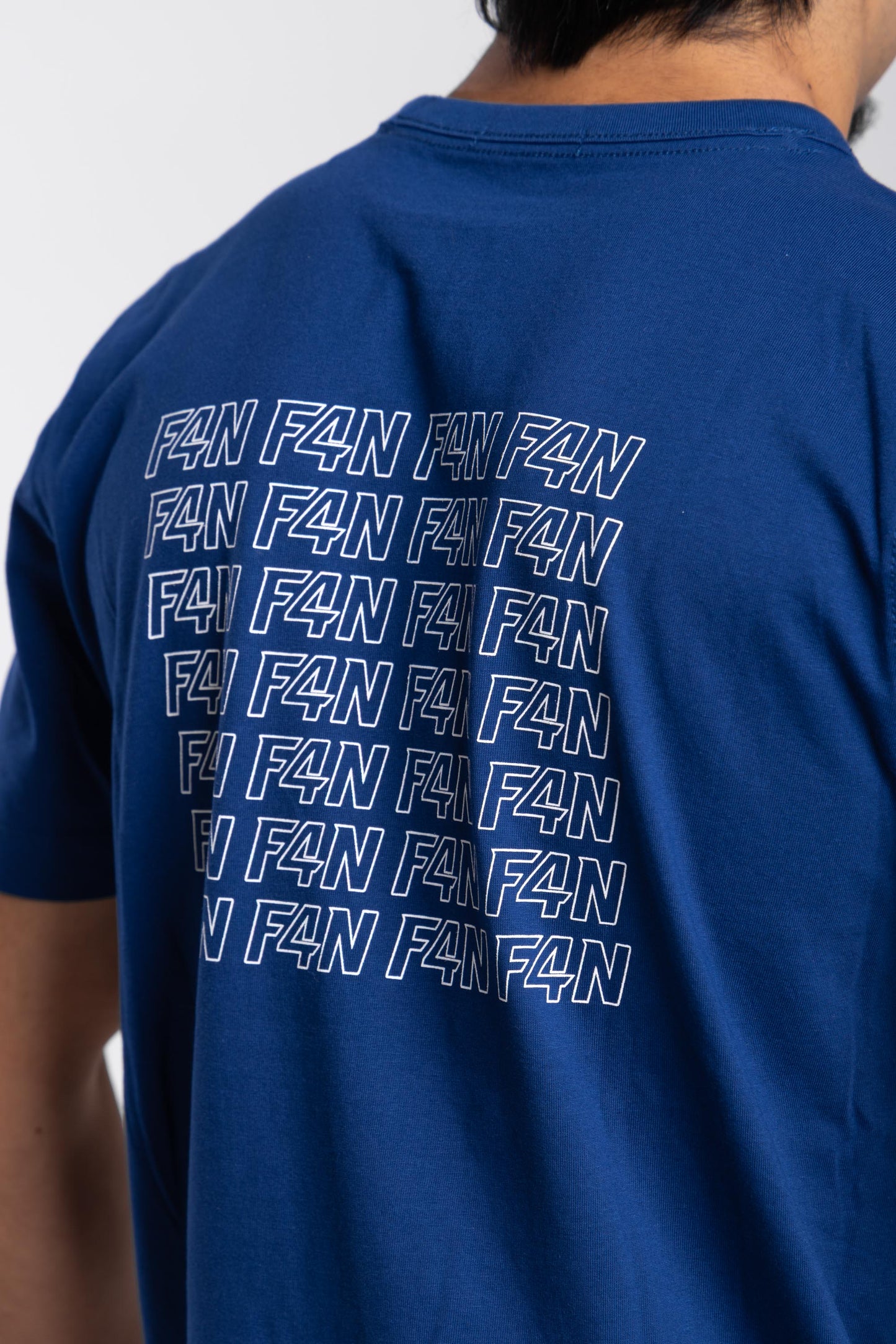 T-shirt stampa F4N - bluette