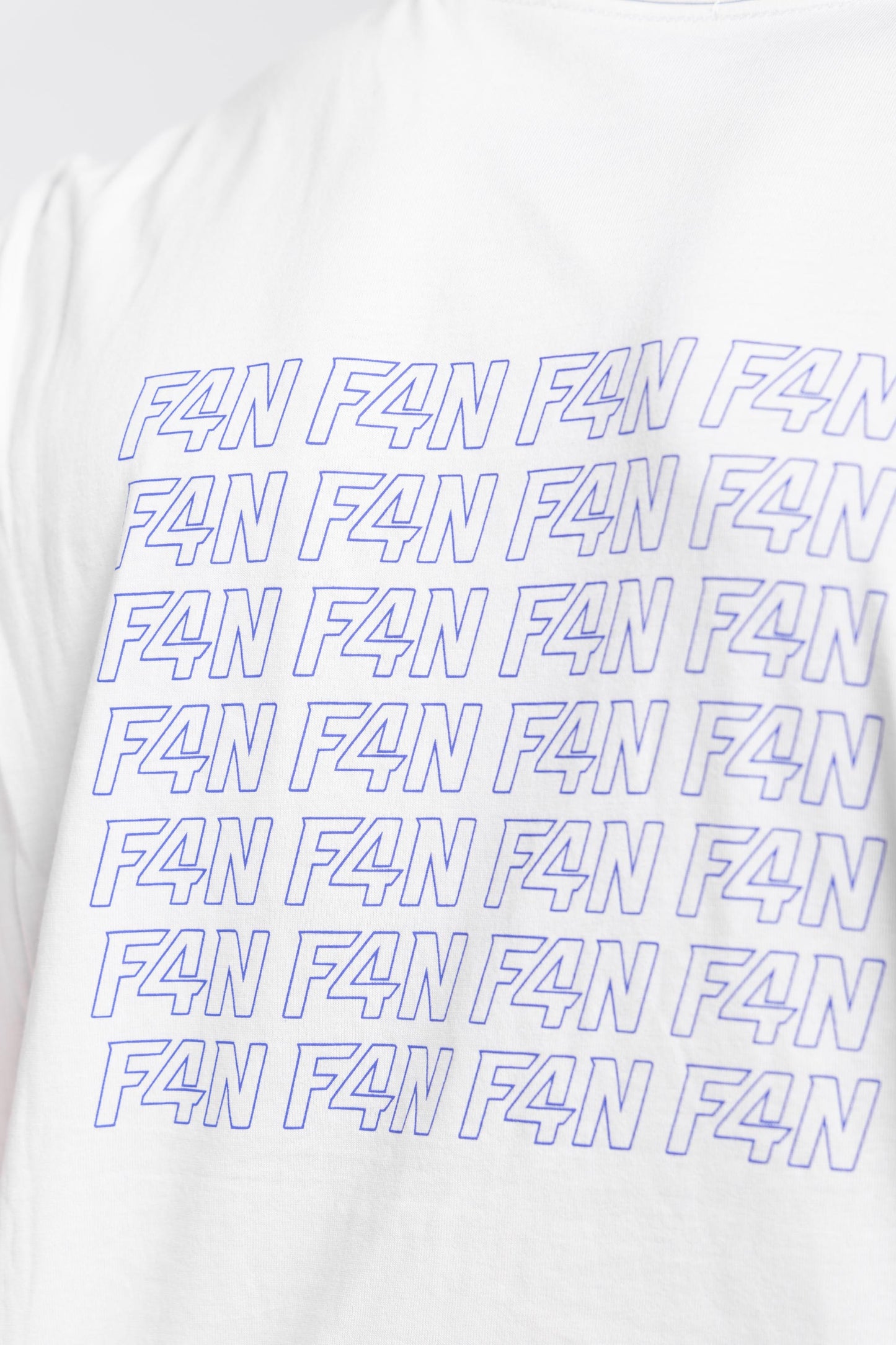 T-shirt stampa F4N - ghiaccio/blu