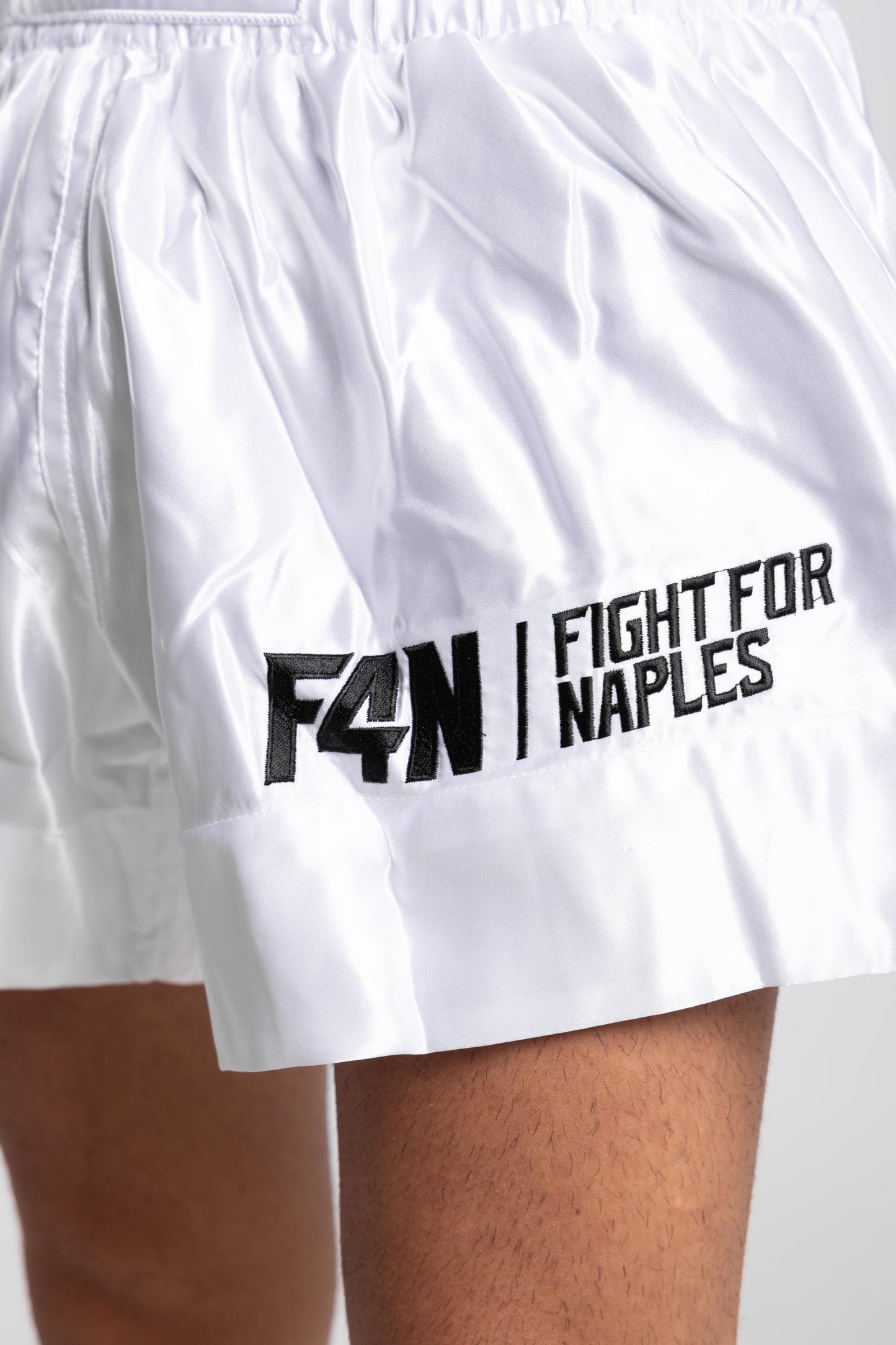 Shorts Muay Thai - bianco