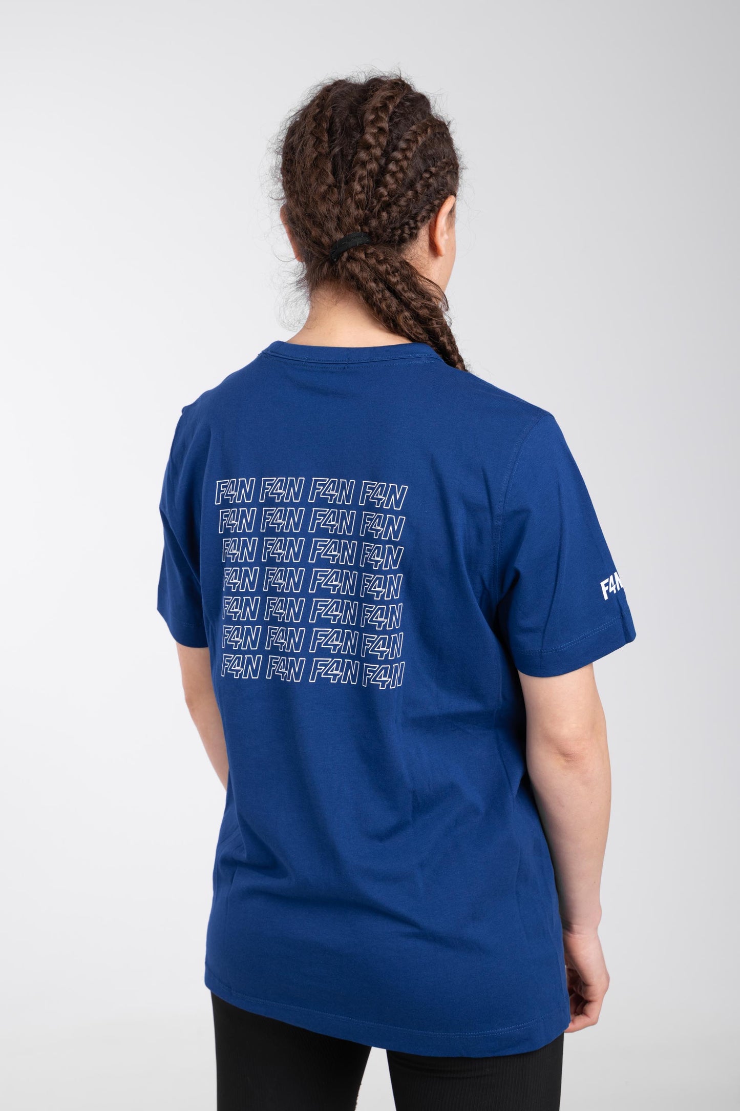 T-shirt stampa F4N - bluette
