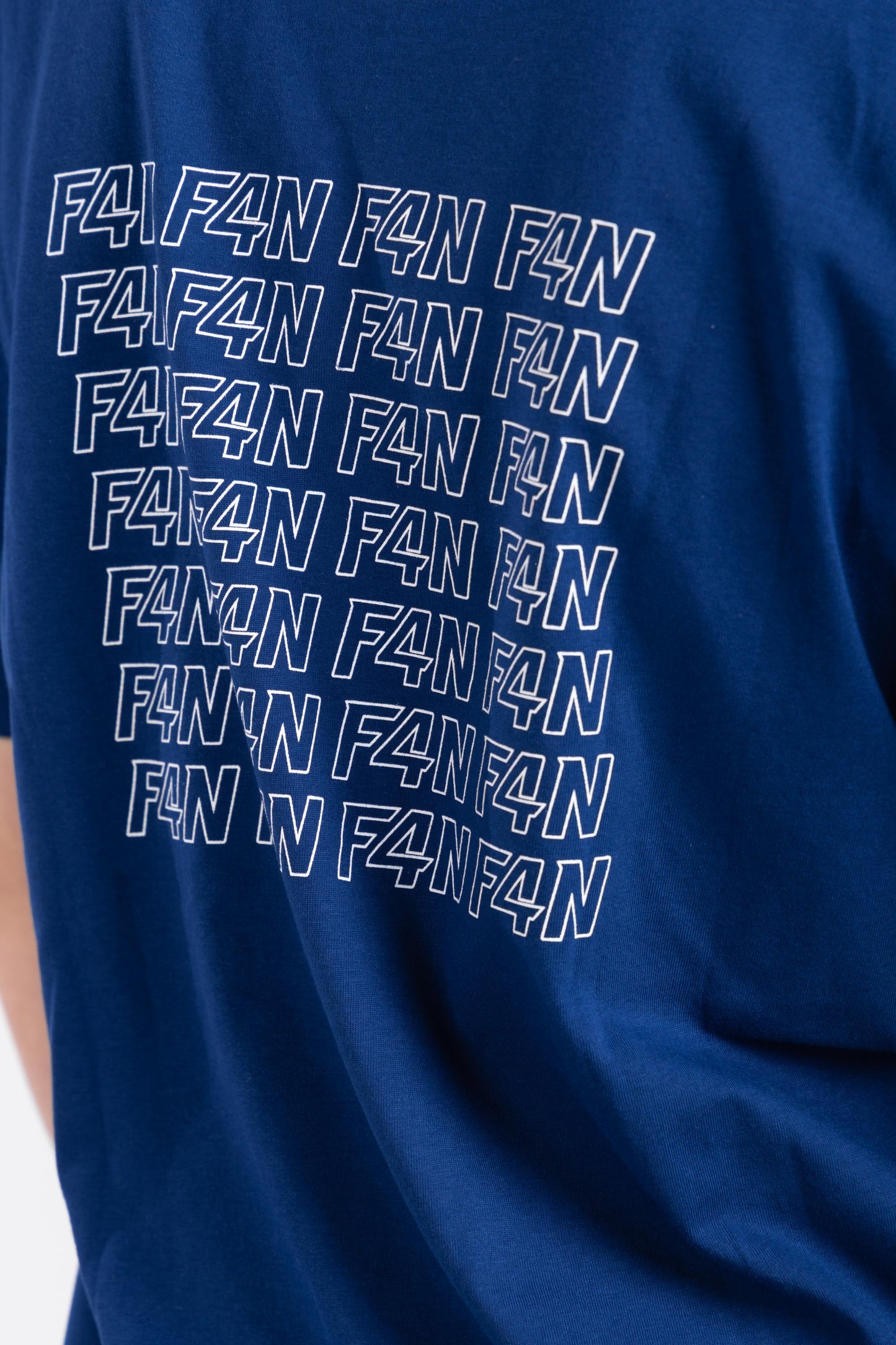 T-shirt stampa F4N - bluette