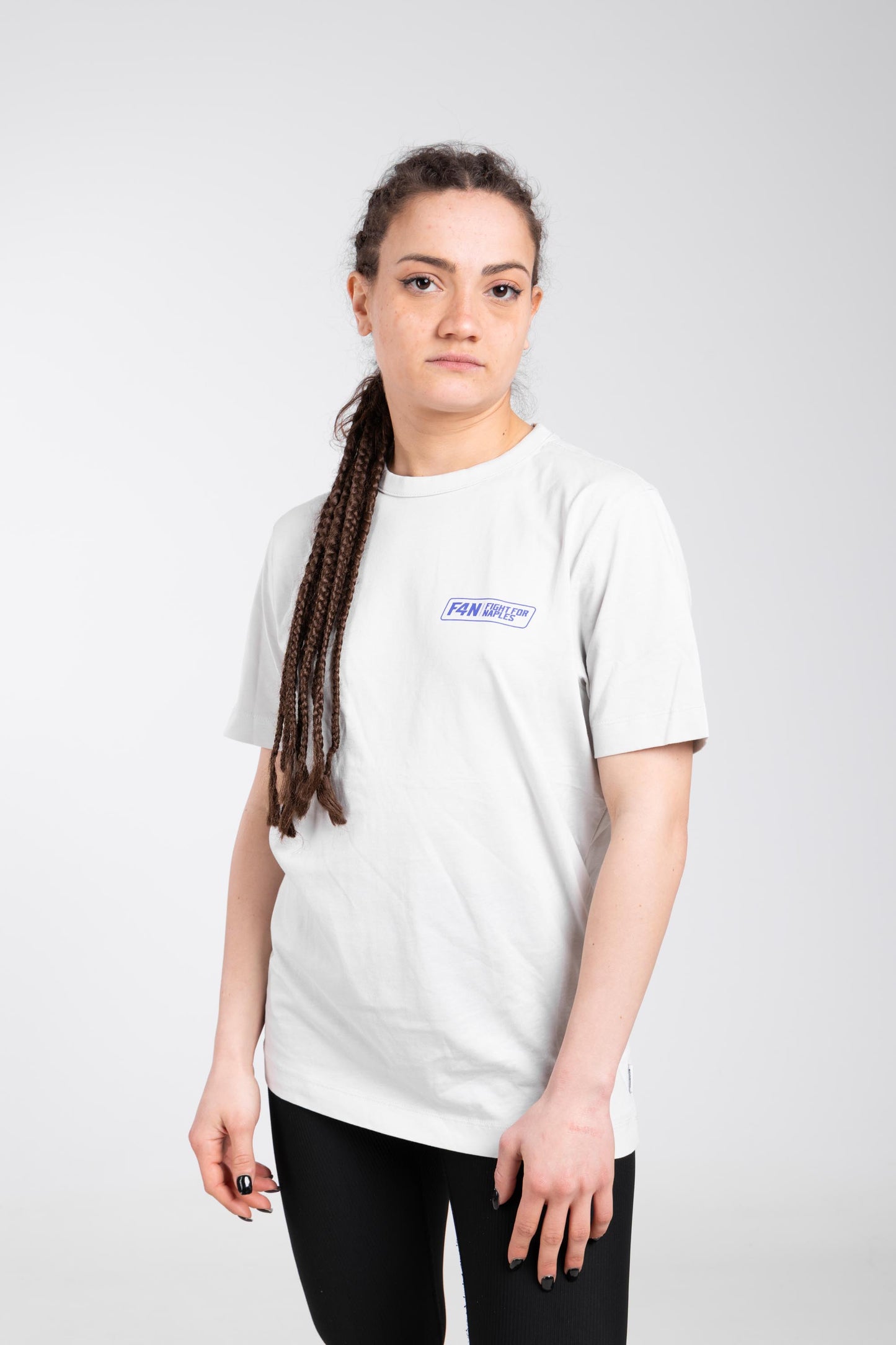 T-shirt stampa F4N - bianco