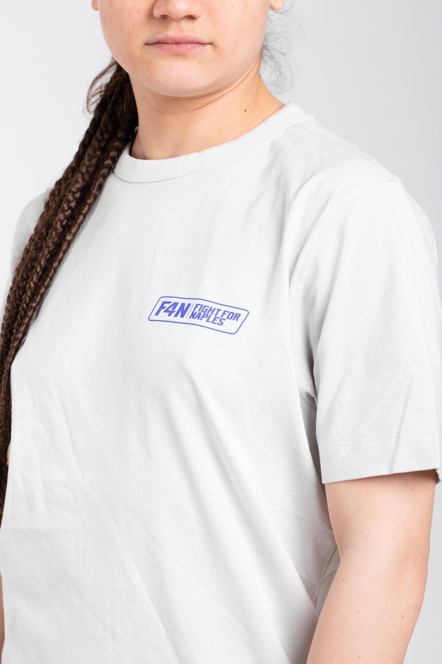 T-shirt stampa F4N - bianco