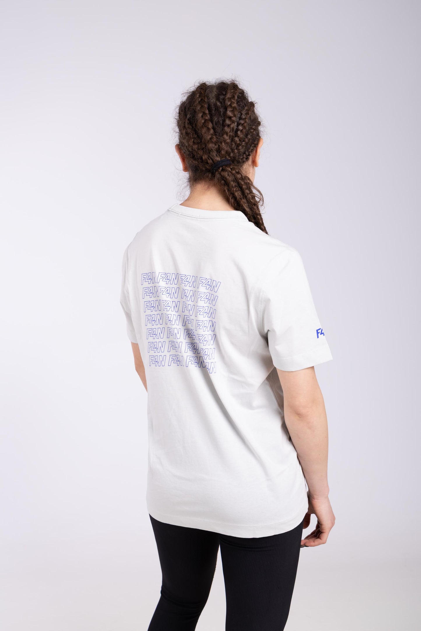 T-shirt stampa F4N - bianco