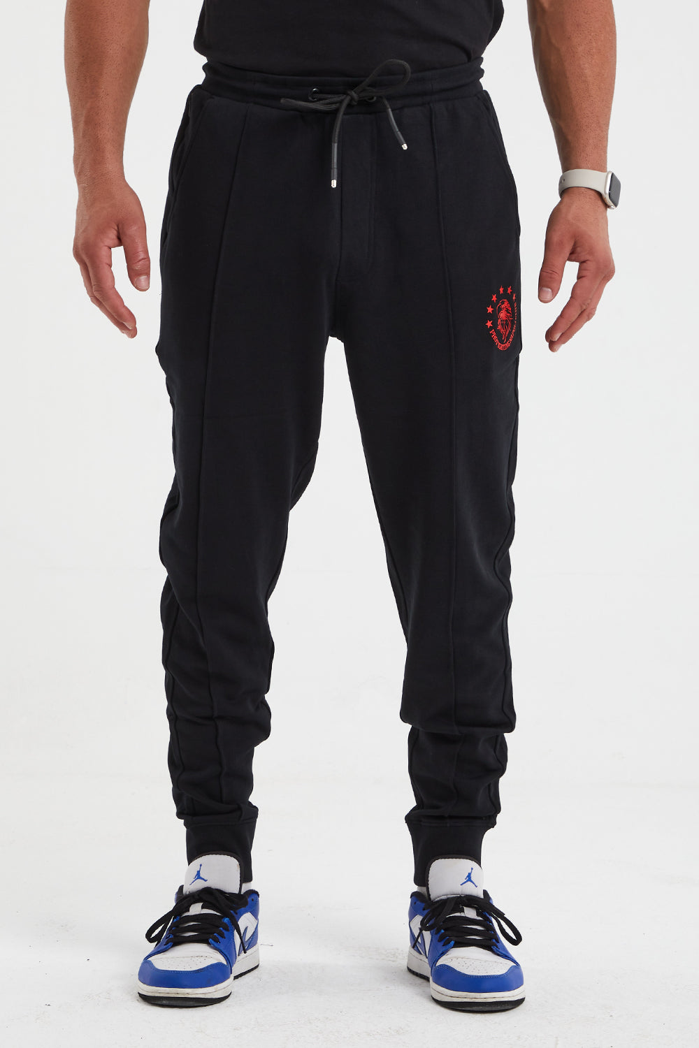 PANTALONE TUTA CON LOGO PFNC RED UOMO