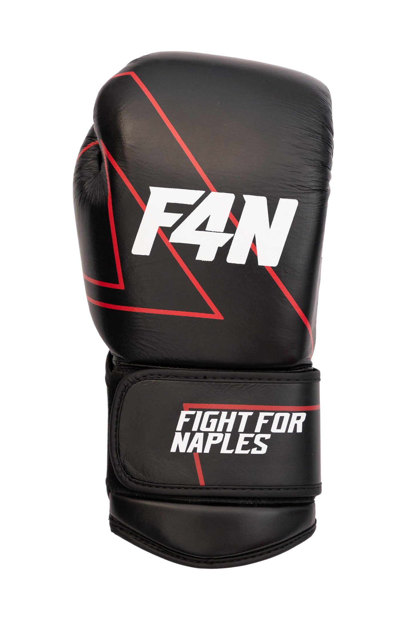 GUANTONI IN PELLE - F4N - Black/Red