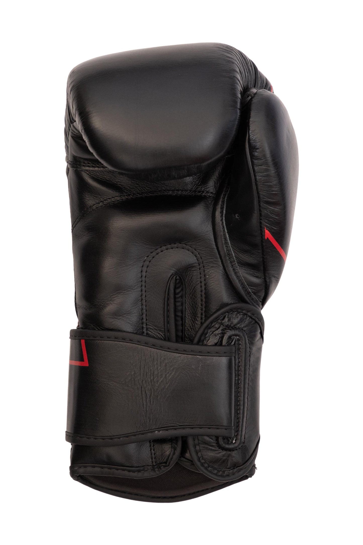 GUANTONI IN PELLE - F4N - Black/Red