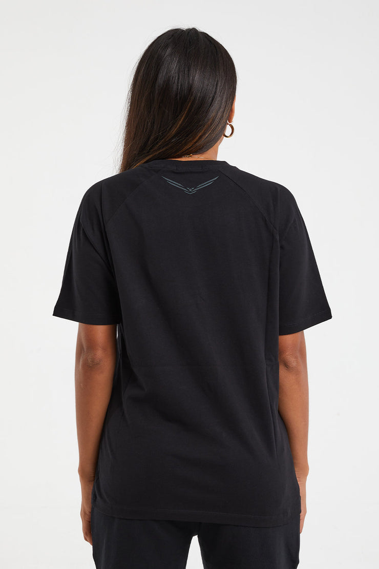 T-SHIRT DONNA PFNC BLACK