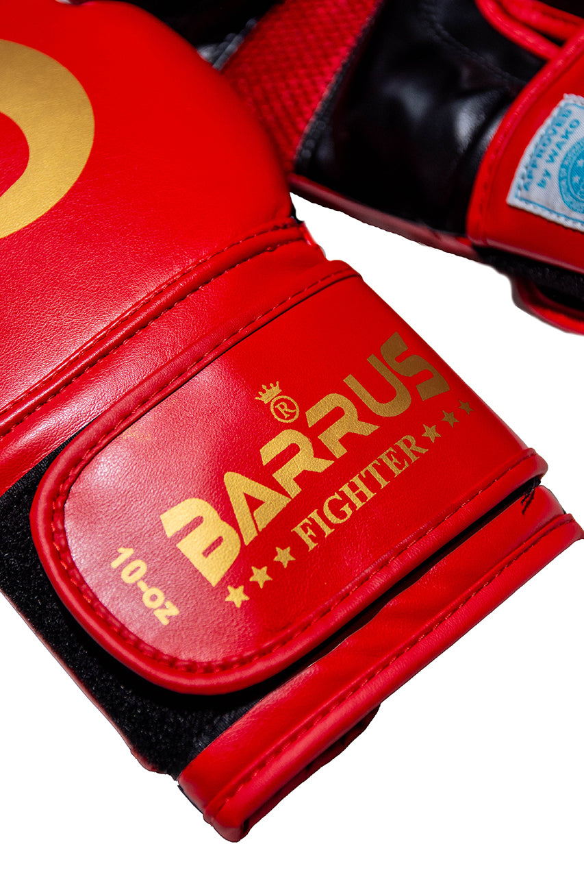 GUANTONI - 10 oz Barrus WAKO Omologato - ROSSO