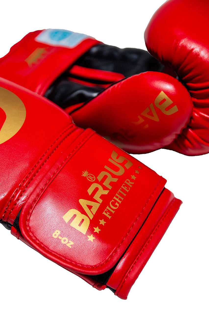 GUANTONI - 8 oz Barrus WAKO Omologato - ROSSO